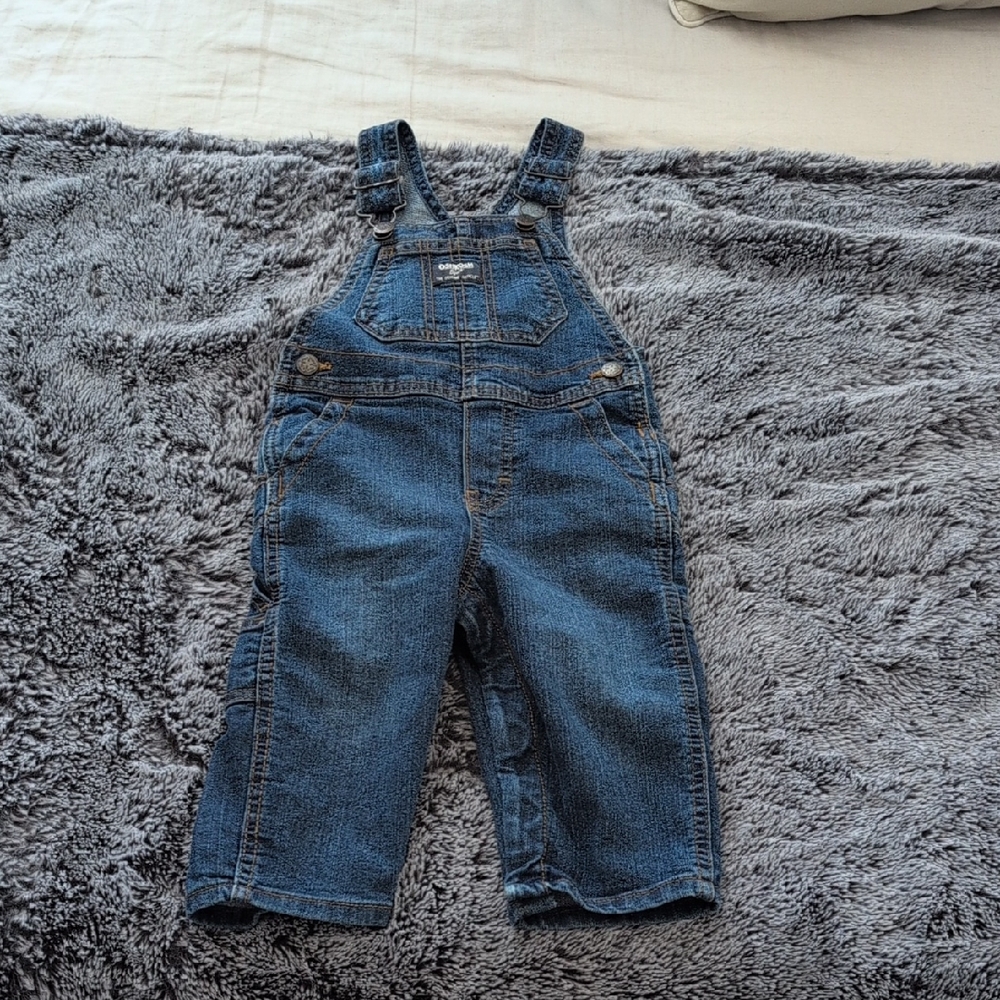 OshKosh B'gosh Blue Denim Overalls